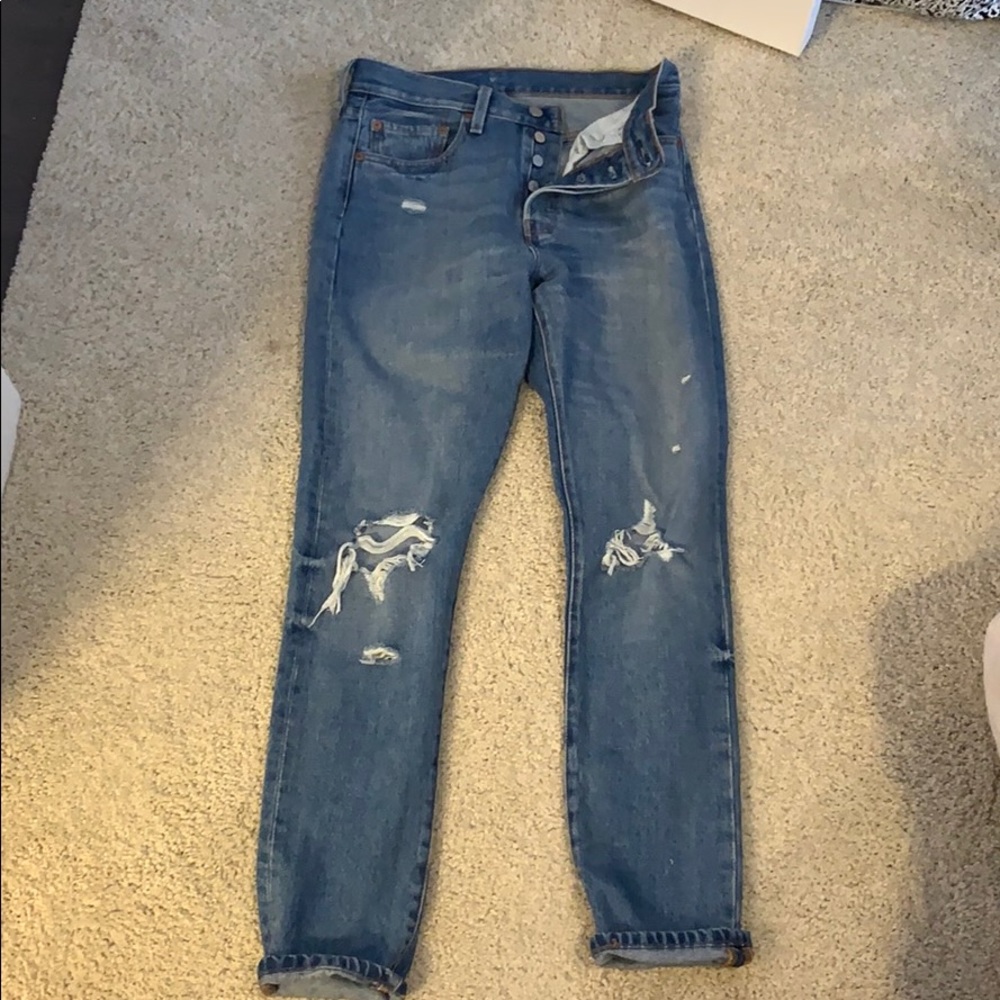 Levi 501 Skinny Jeans